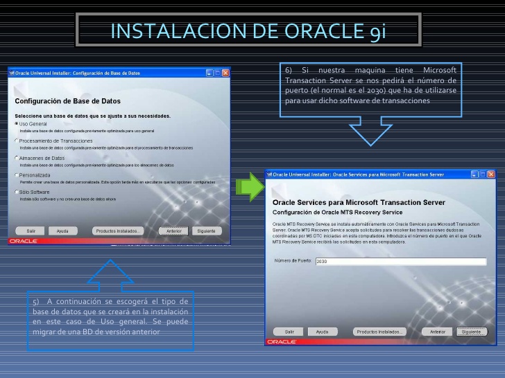 Oracle personal edition database software